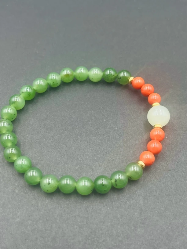 和田玉手串时尚手工