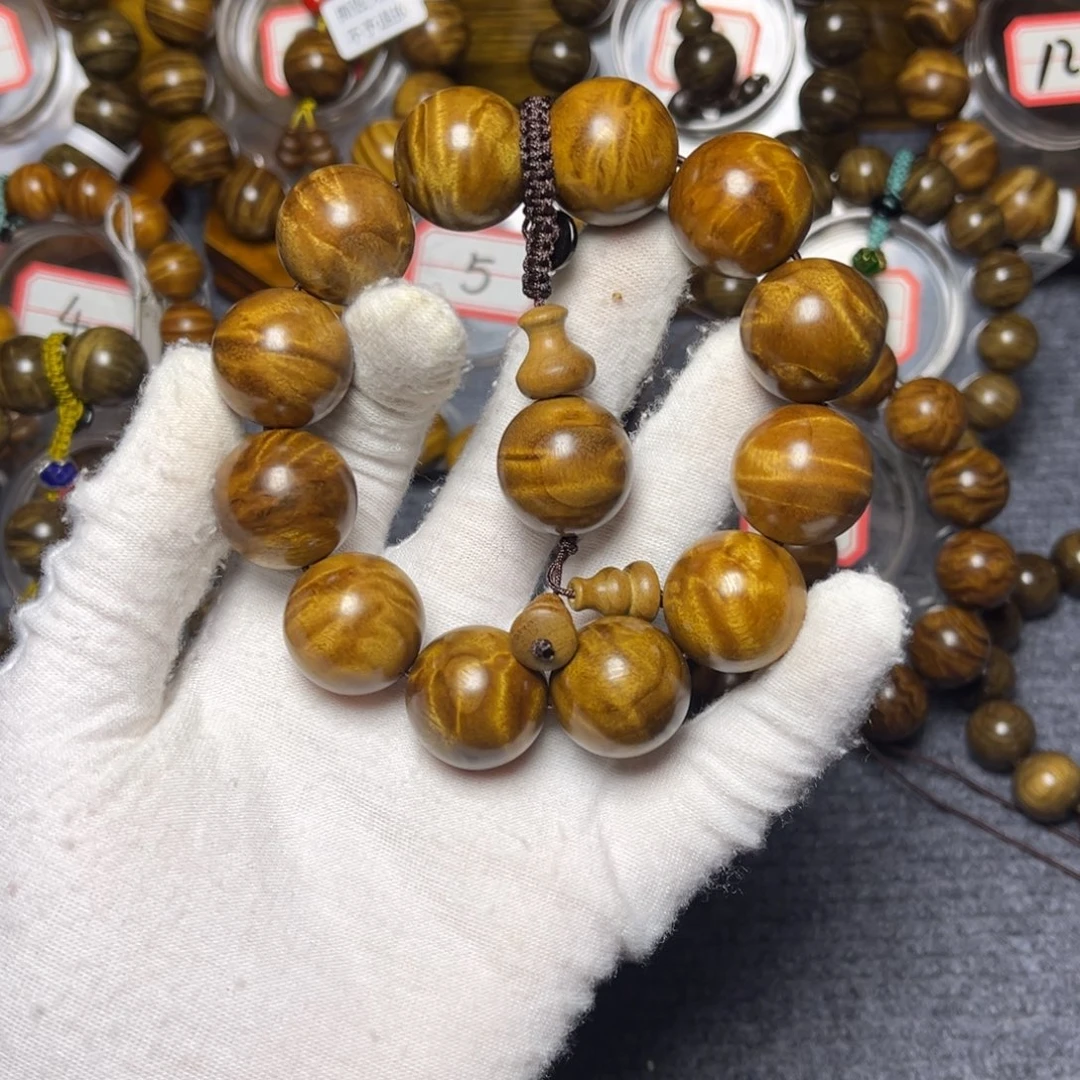 手串/手链楠木（金丝楠）红油底2.0龙胆368