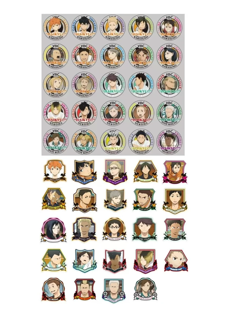 （代拆盲盒）排球少年VBC VBR吧唧（未成年禁止下单）