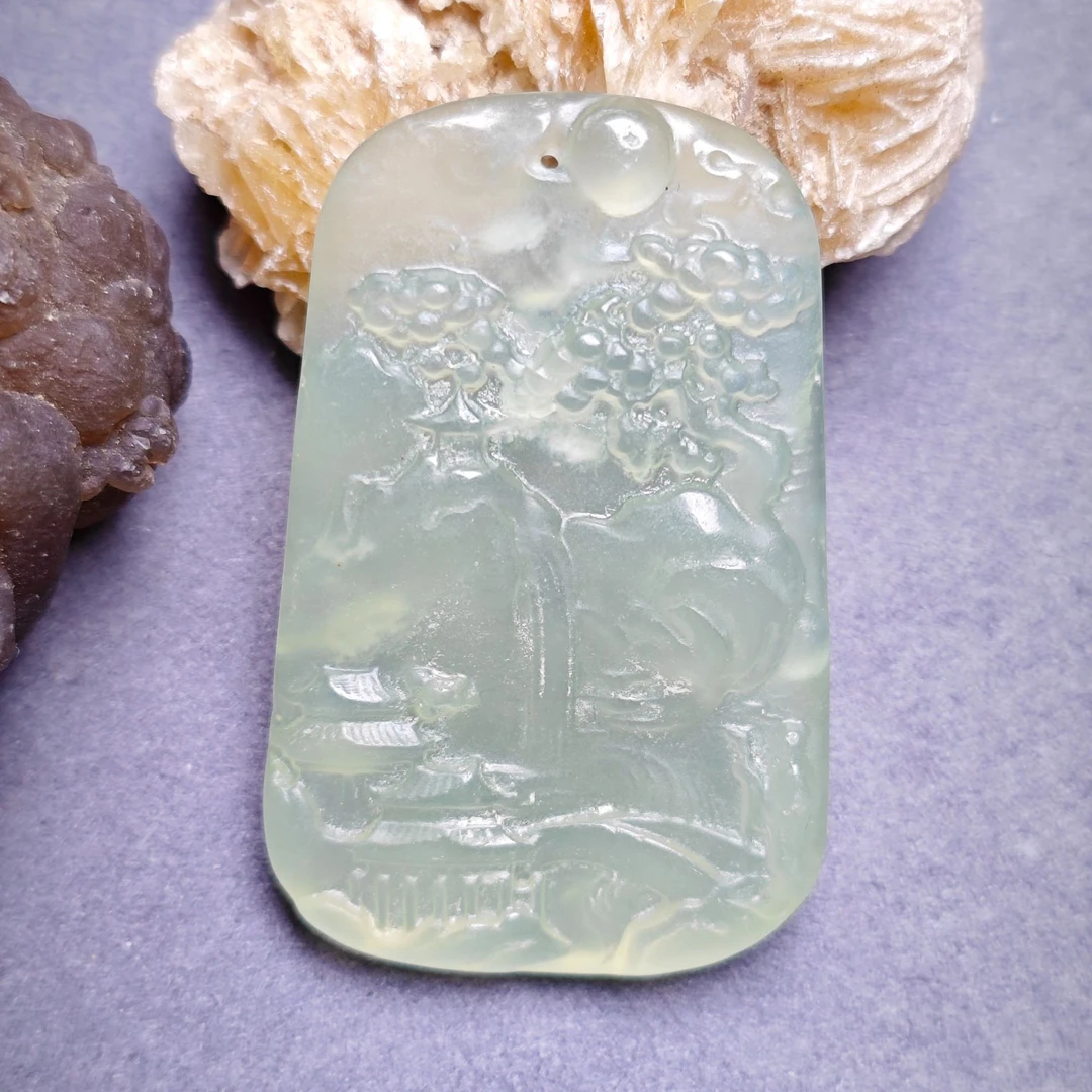 岫玉山水牌/HGZ-XYDZ-94（多样性发货）