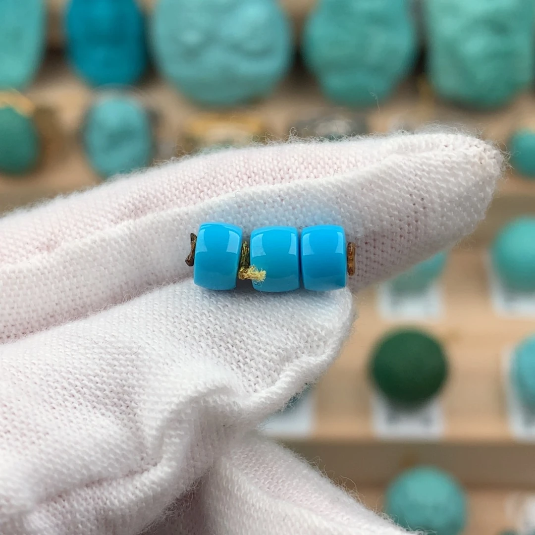 绿松石配饰未镶嵌卡5.6