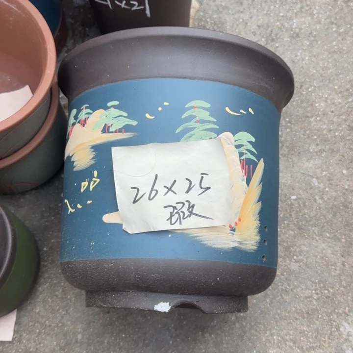 紫砂花盆特价清仓