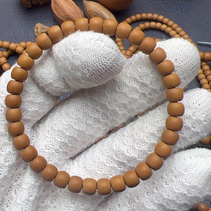 橄榄核吊坠老挝核尖单圈6.1mm