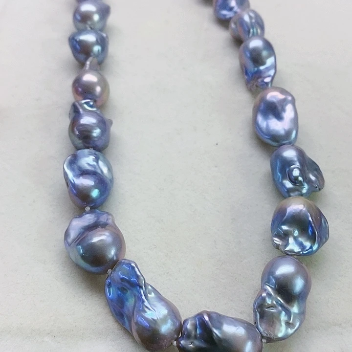 银S925镶嵌耳饰淡水珍珠海*亚