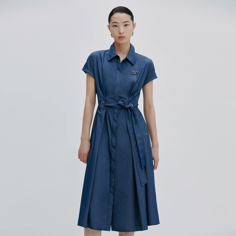 NEXY.CO/奈蔻连衣裙|气质女性|智美感|仲夏出游|条纹|XF05412P4