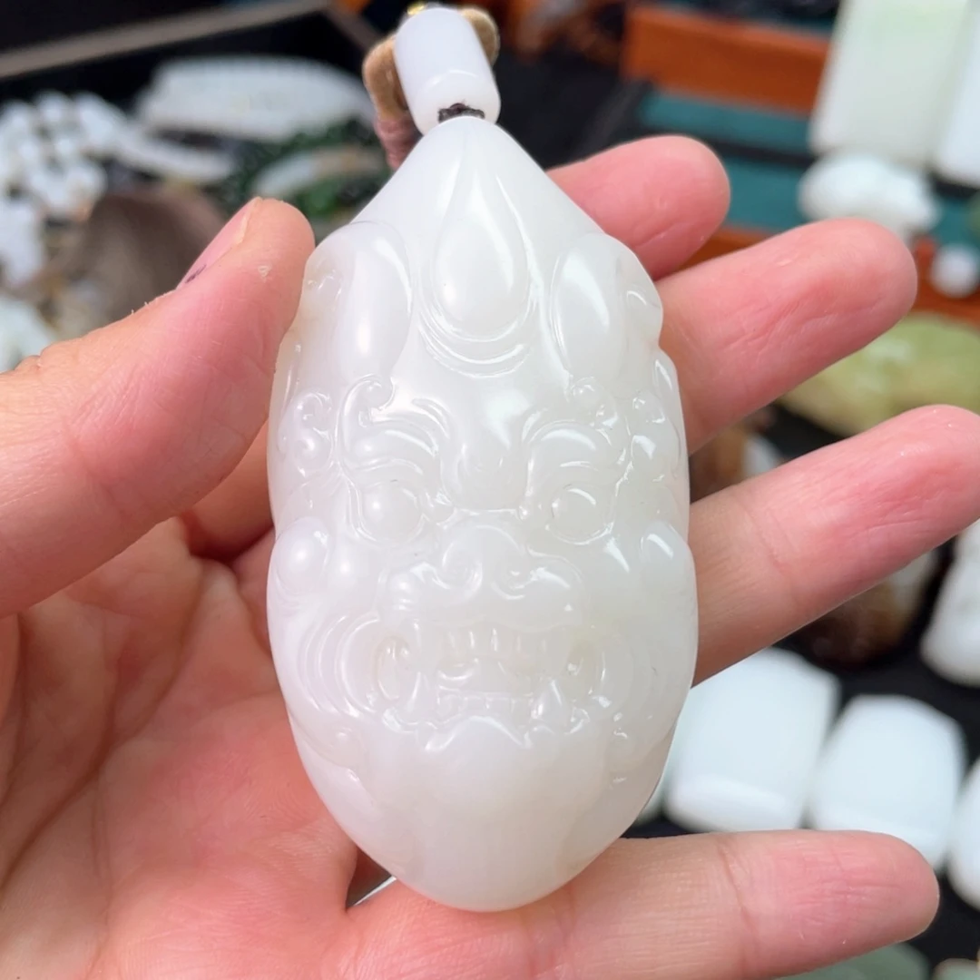 和田玉把件未镶嵌