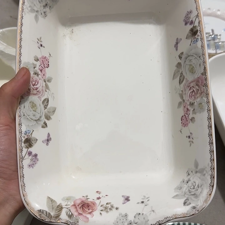 外贸尾单微瑕方钵一个
