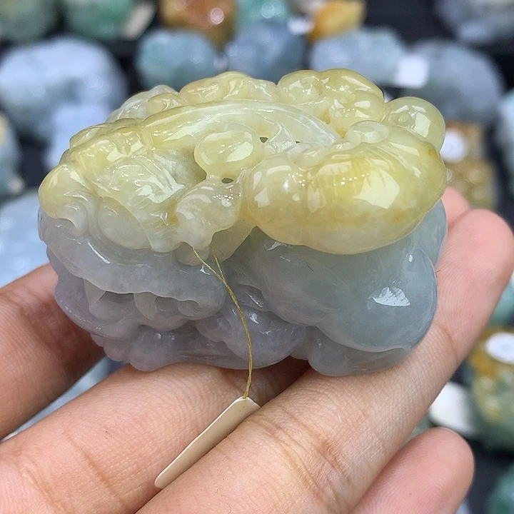 翡翠未镶嵌颈饰天然缅甸翡翠