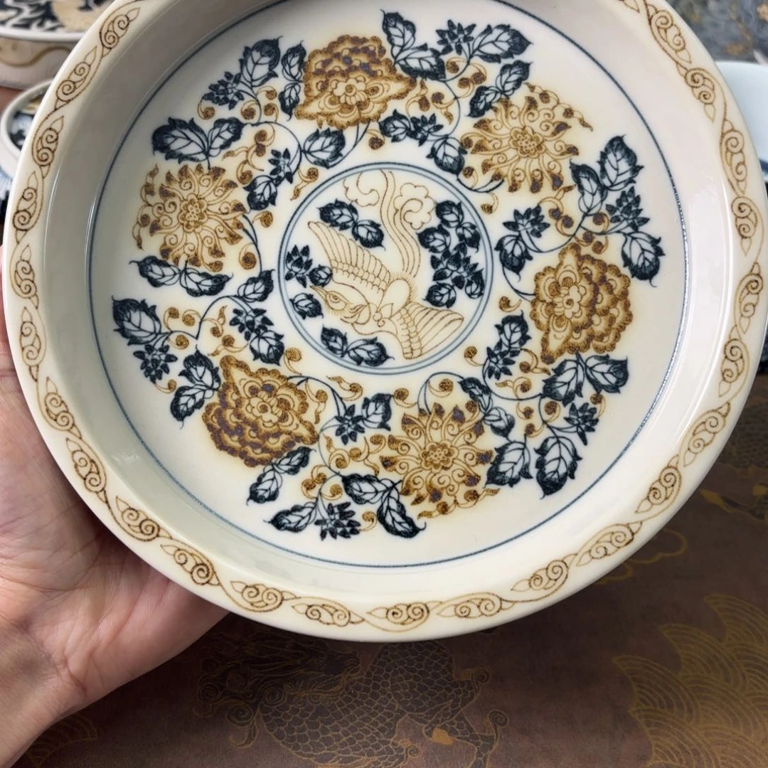 陶瓷摆件景德镇手绘茶器