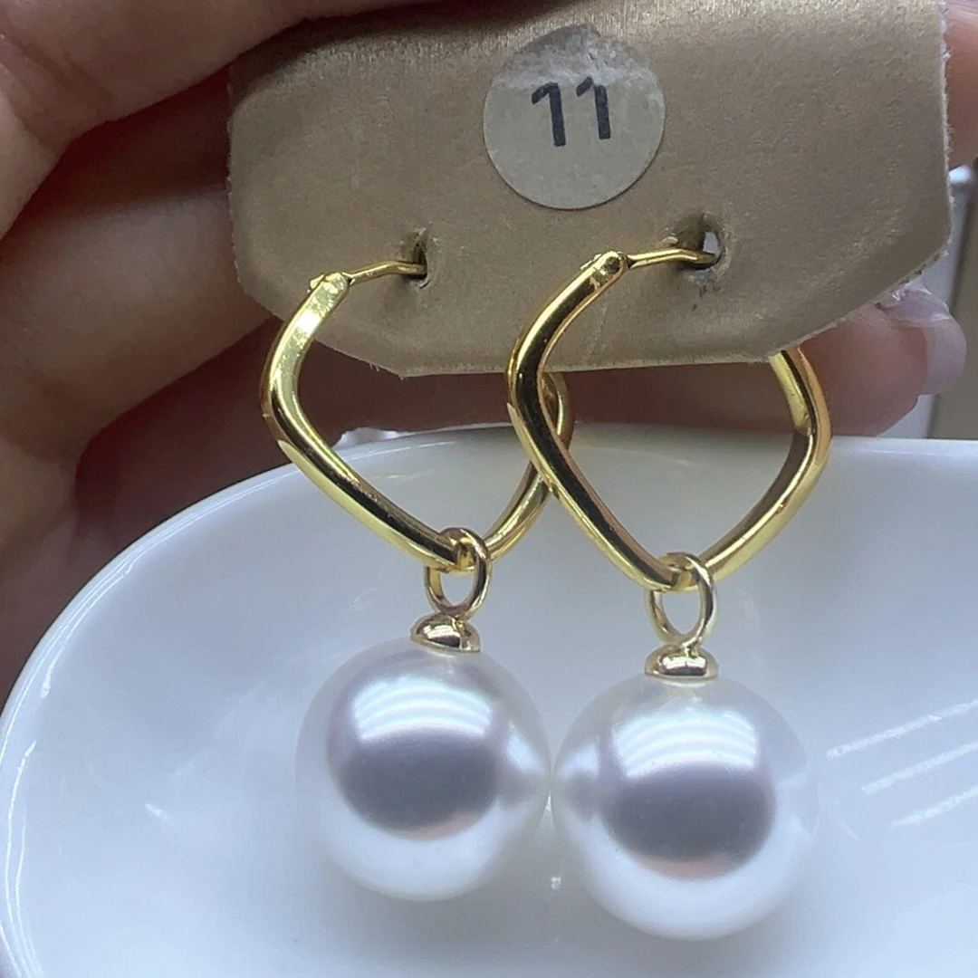 未镶嵌淡水珍珠耳饰