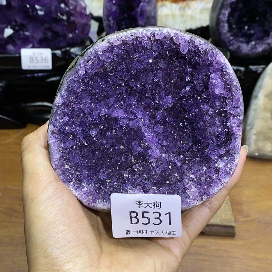 未镶嵌大型摆件（非配饰）紫晶