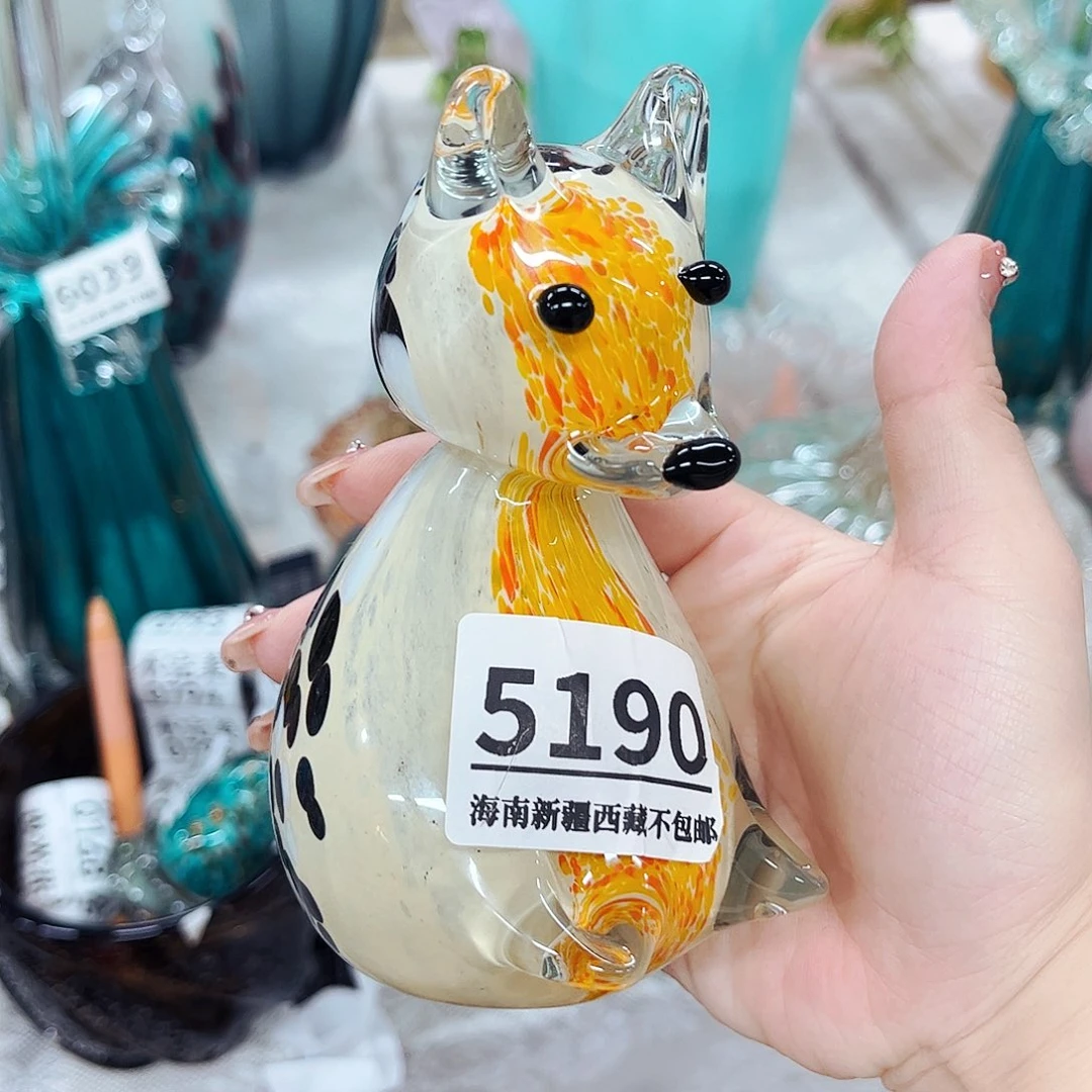 柴犬5190 家悦美居琉璃花瓶