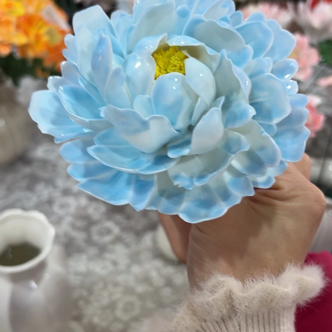 陶瓷花拍满20元发货，退款拉黑