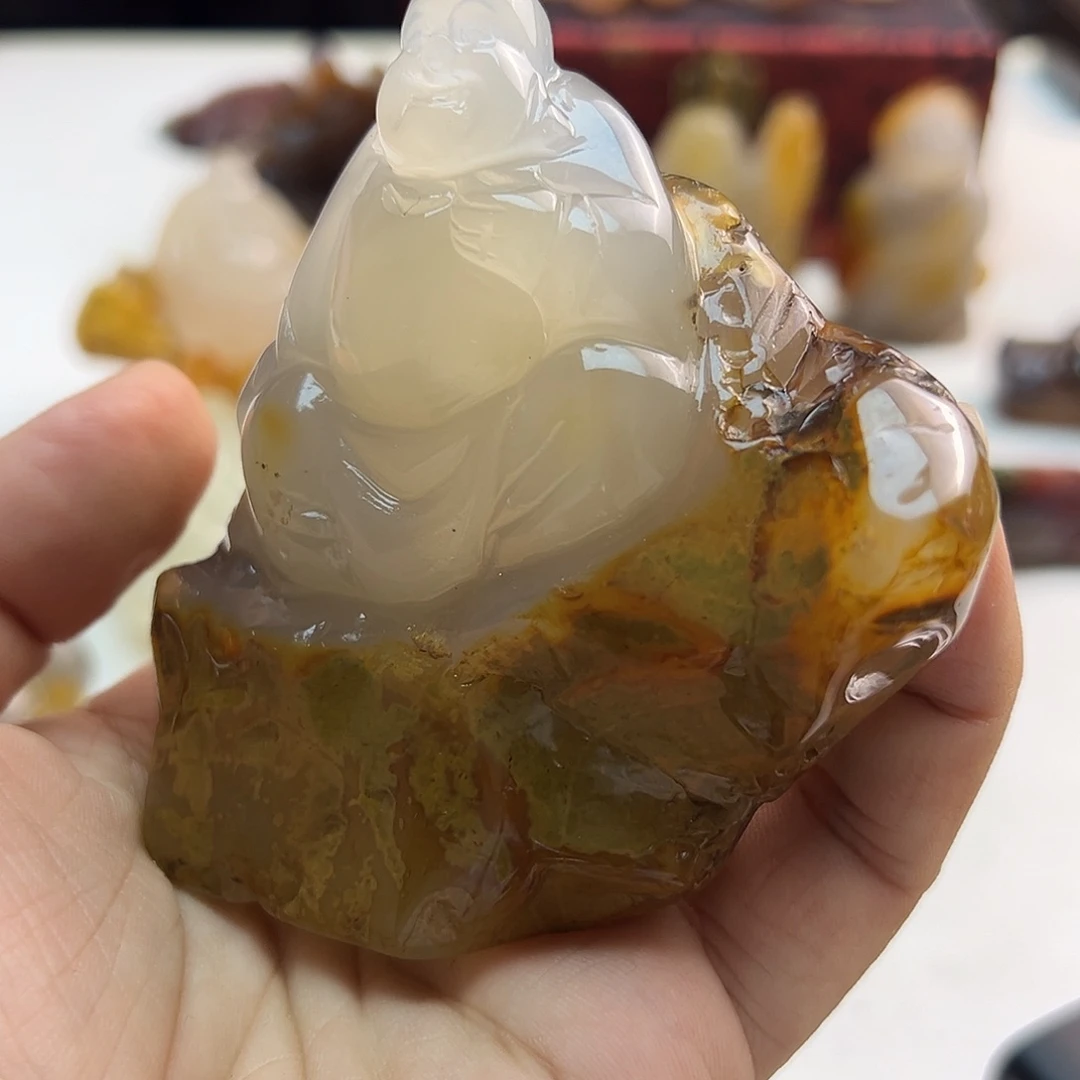 玛瑙/玉髓合金颈饰