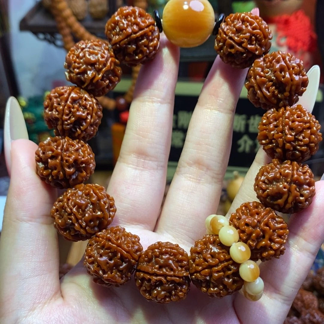 金刚菩提手串206配饰玉化