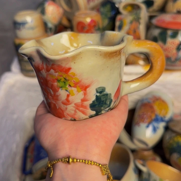 瓷片景德镇陶瓷手工手绘