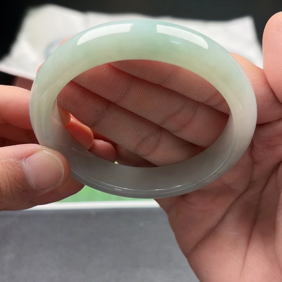 翡翠未镶嵌手镯616263 62