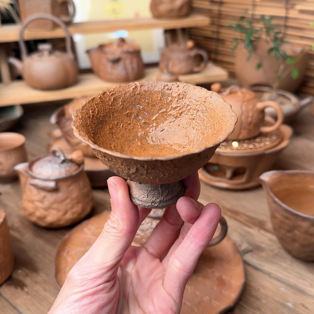 原矿老岩泥茶器系列