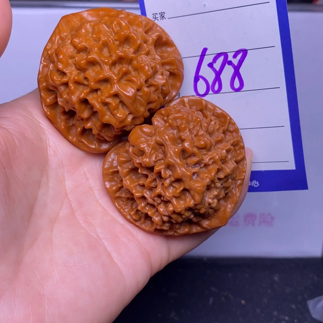 把件文玩核桃688/49官帽