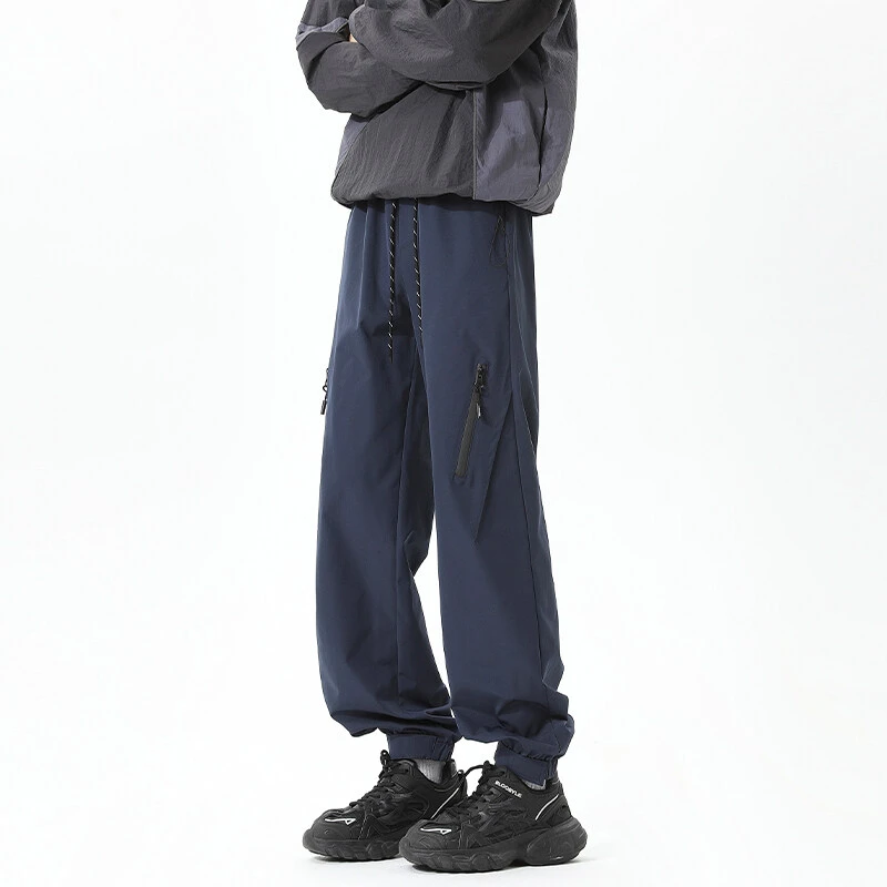 新款春季加大码运动裤男士男款直筒户外休闲透气宽松保暖百搭潮流