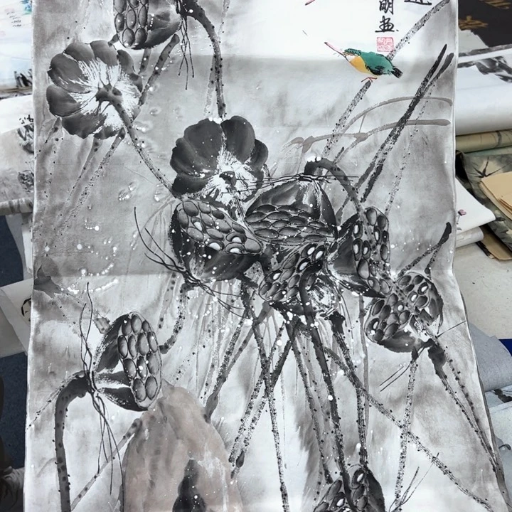 国画纯手绘作品欣赏图