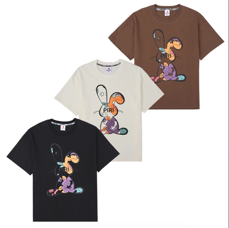 福利280克精梳紧密赛罗纯棉圆领短袖男女同款落肩款韩版大板