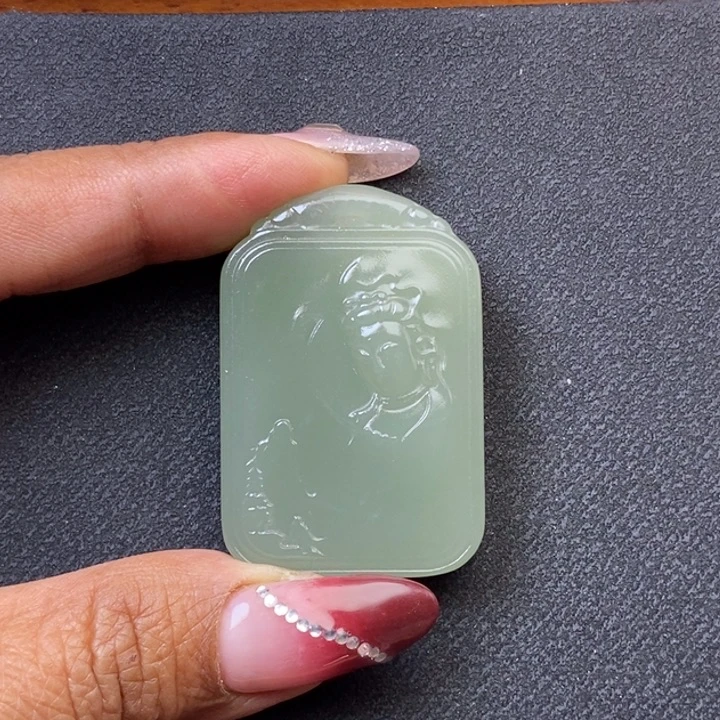 和田玉颈饰未镶嵌简**单