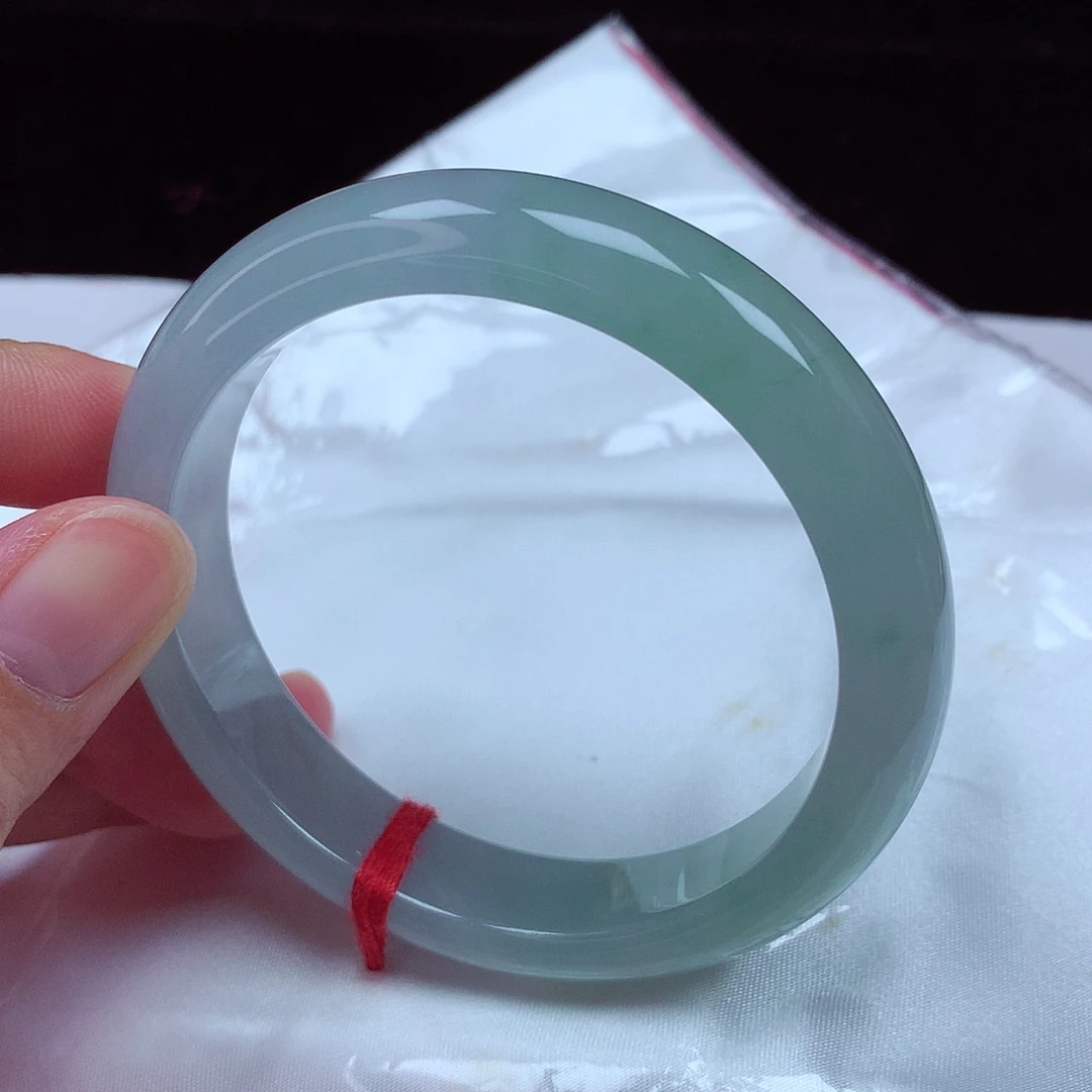 翡翠未镶嵌手镯57-58圈