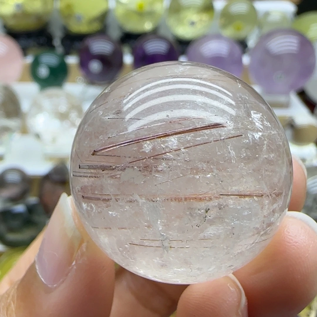 珠宝半成品未镶嵌水晶30.9mm