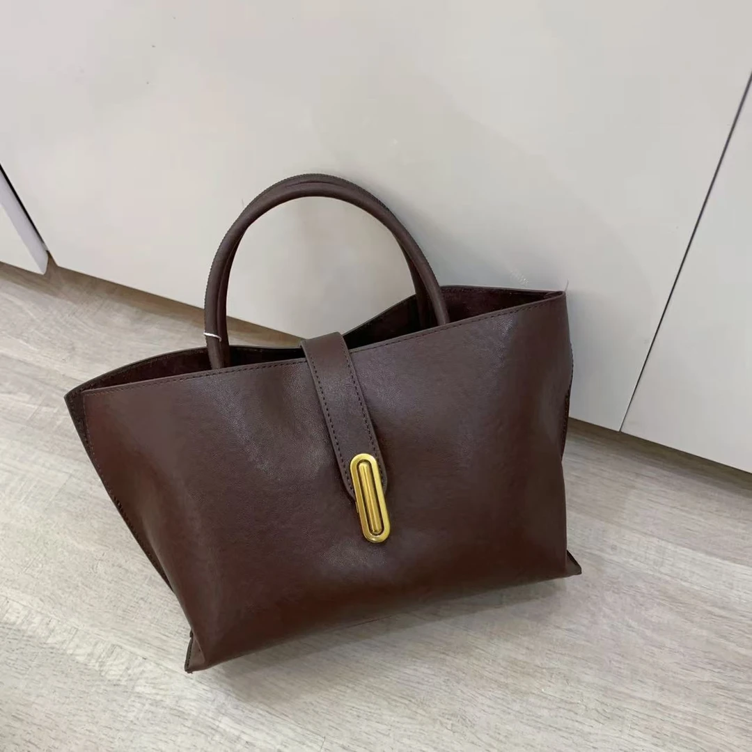 6385#咖啡色【尺寸：长-宽-高-】潮流气质休闲百搭时尚女士单肩包