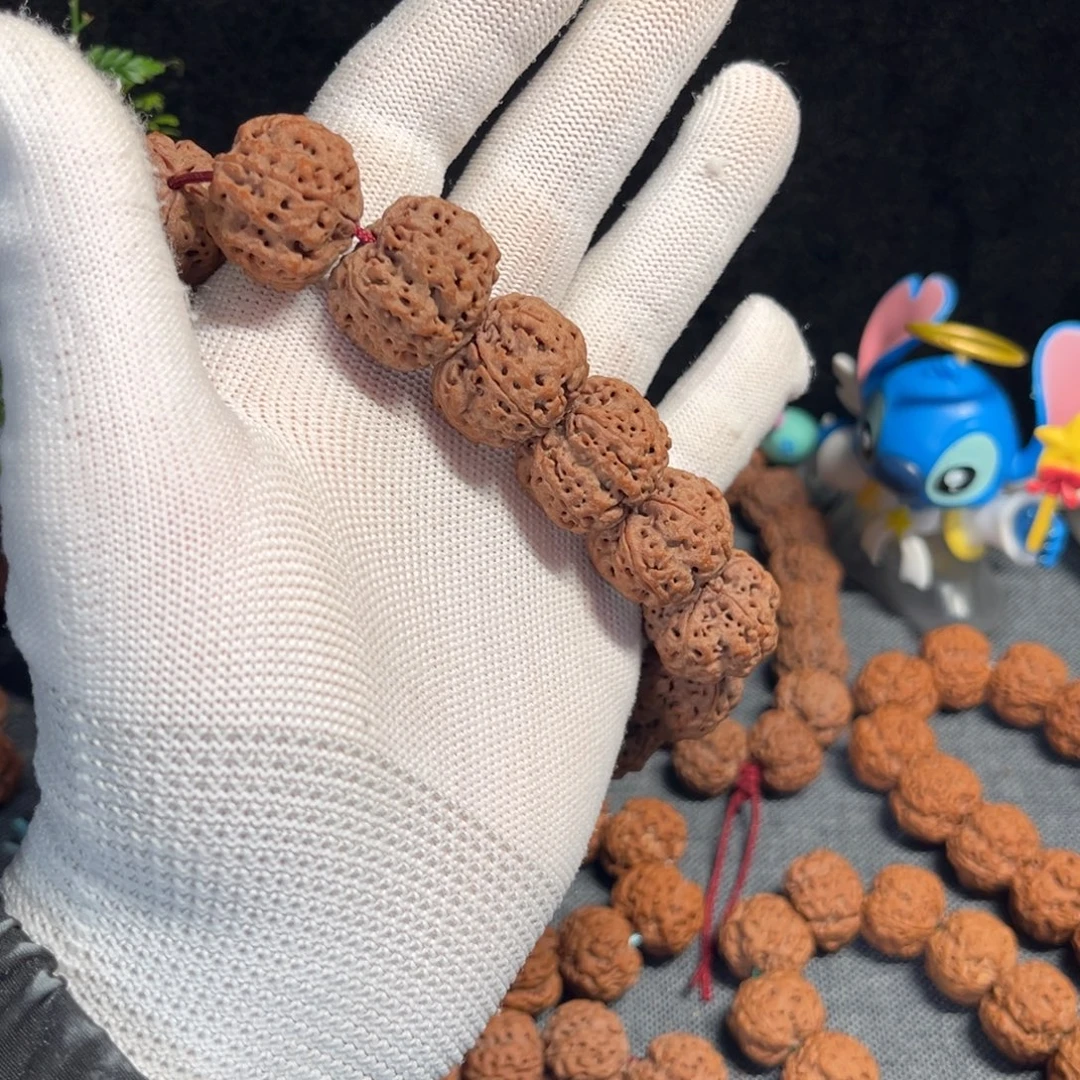 十***吕手串金刚菩提玉石梅花