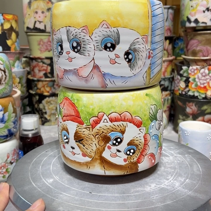 景德镇艺术手绘作品