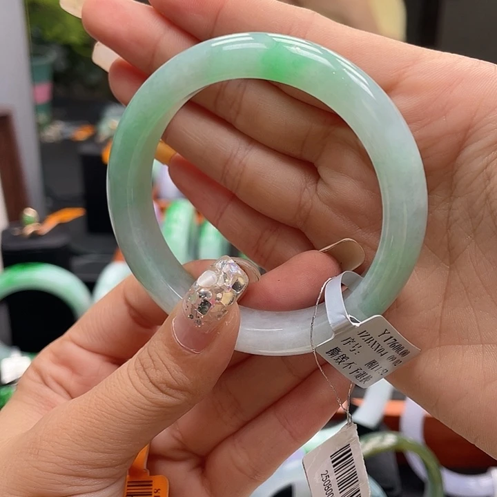 未镶嵌手镯翡翠缅甸翡翠52