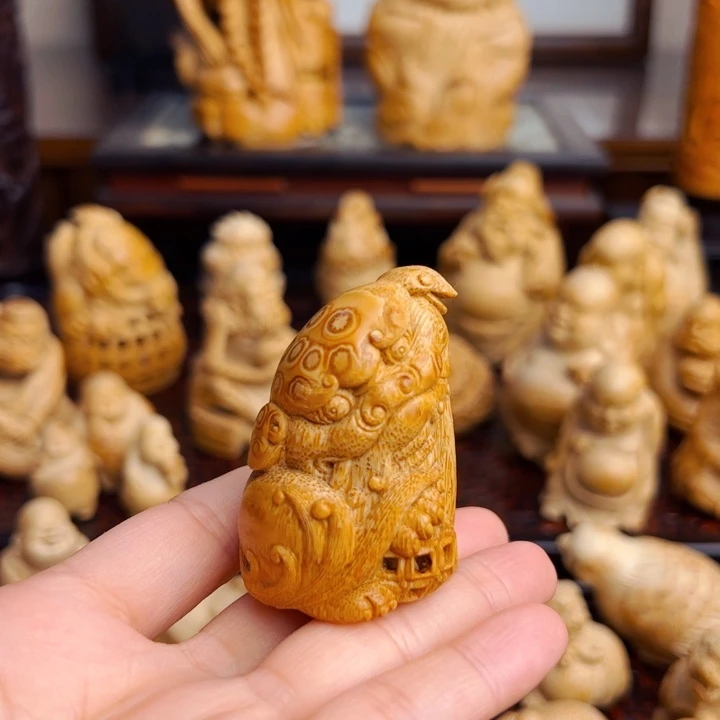 扇子N***?纯手工制作狮子