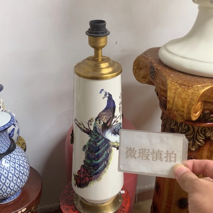 摆件微瑕陶瓷介意勿拍
