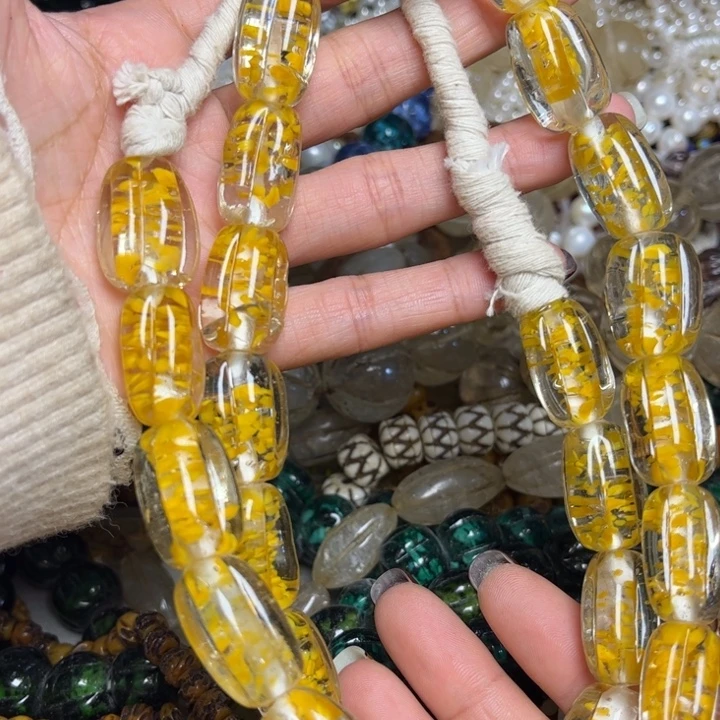 琉璃颈饰398琉璃一条