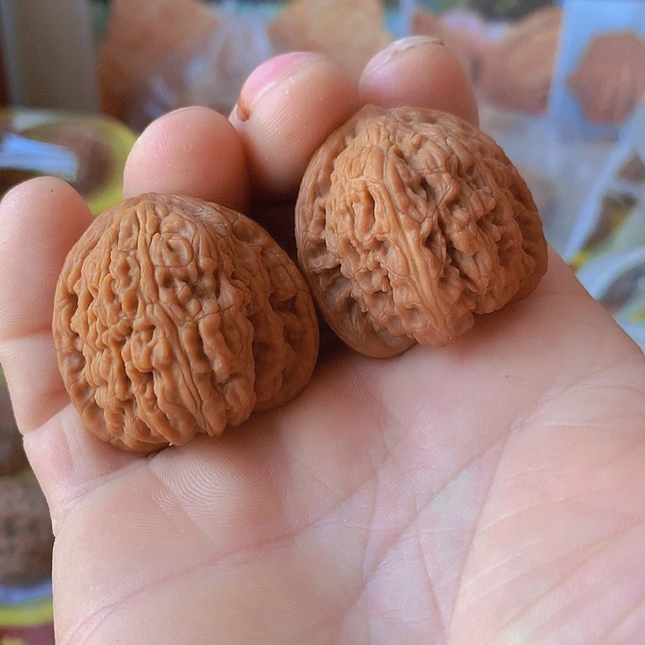 文玩核桃吊坠红玛瑙36