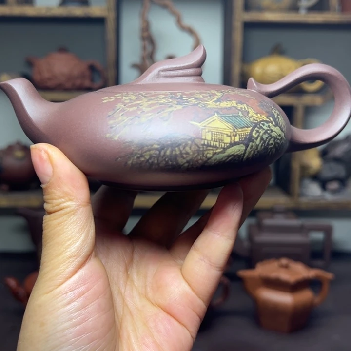 节***高紫砂茶壶紫砂壶等文物古迹