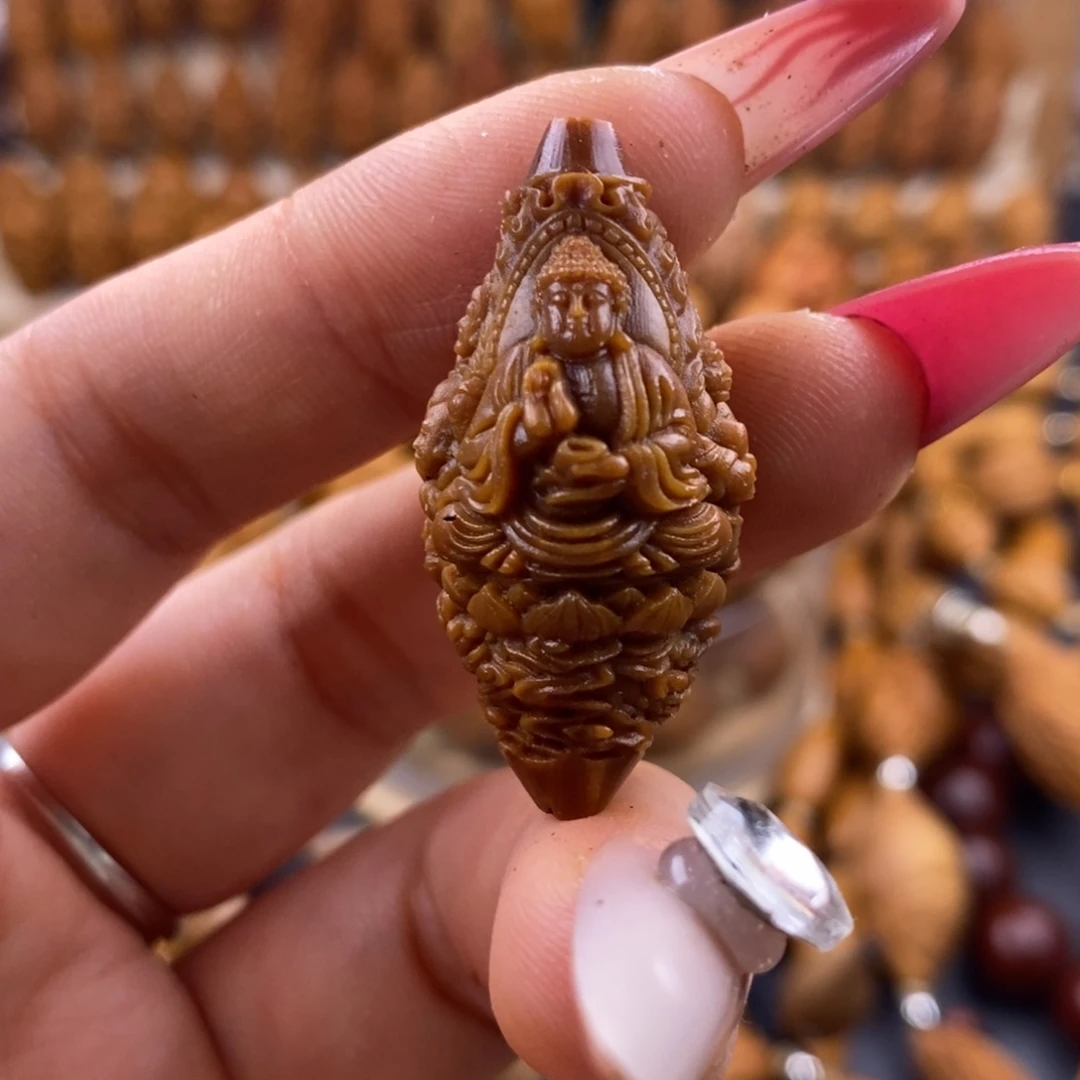 橄榄核吊坠橄榄核福利单子两单起邮