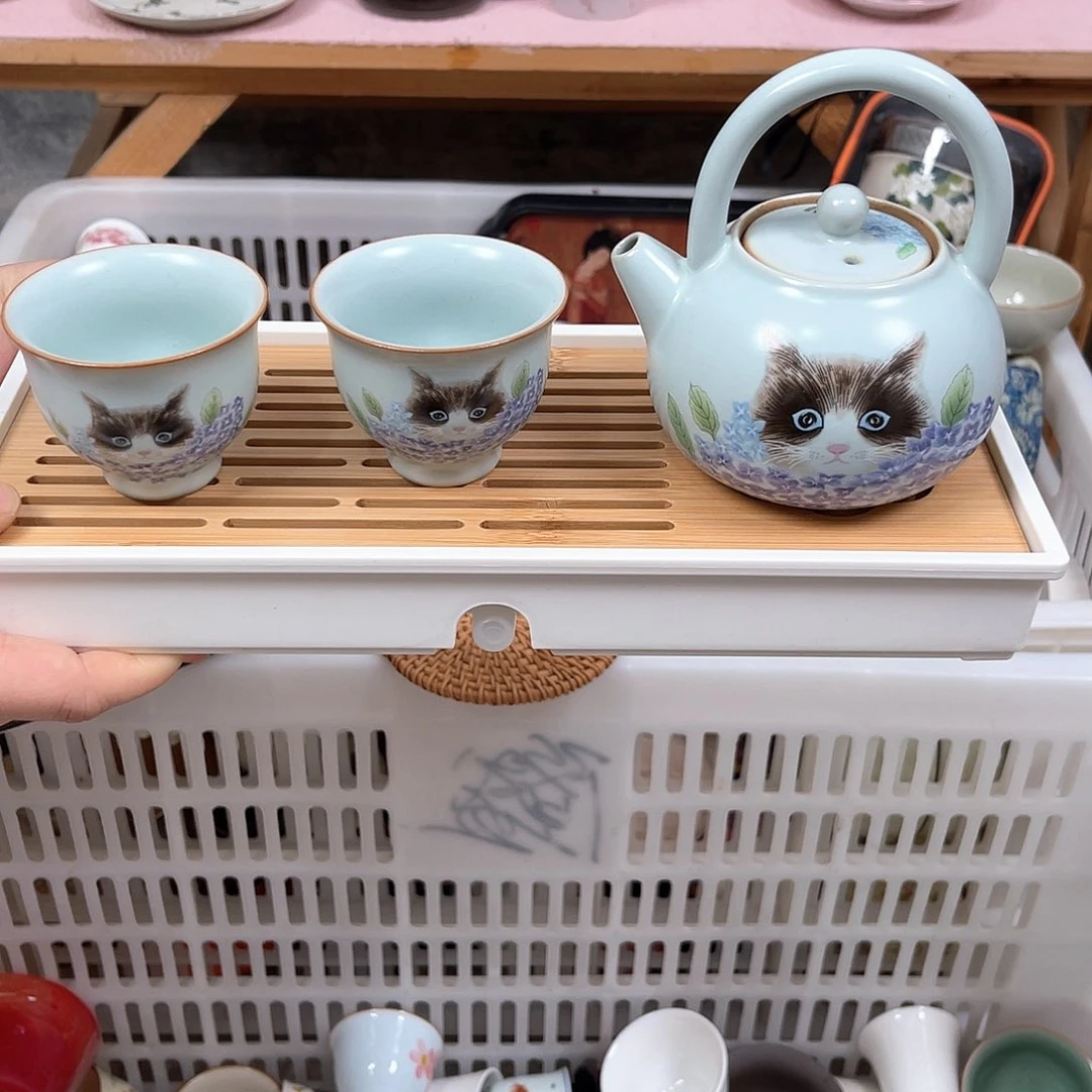 瓷片陶瓷茶具家用配件