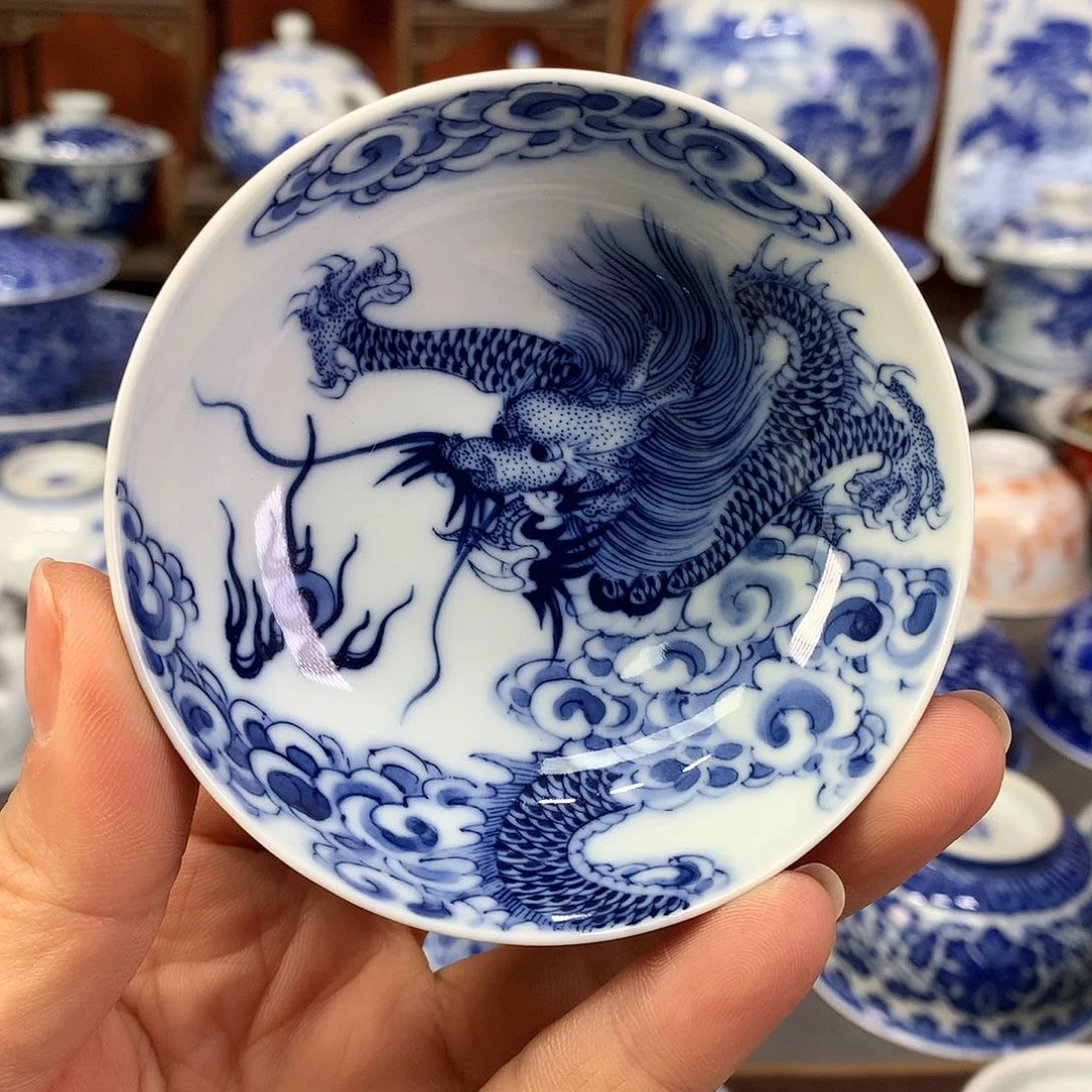 【闪购商品】瓷片景德镇陶瓷主人杯