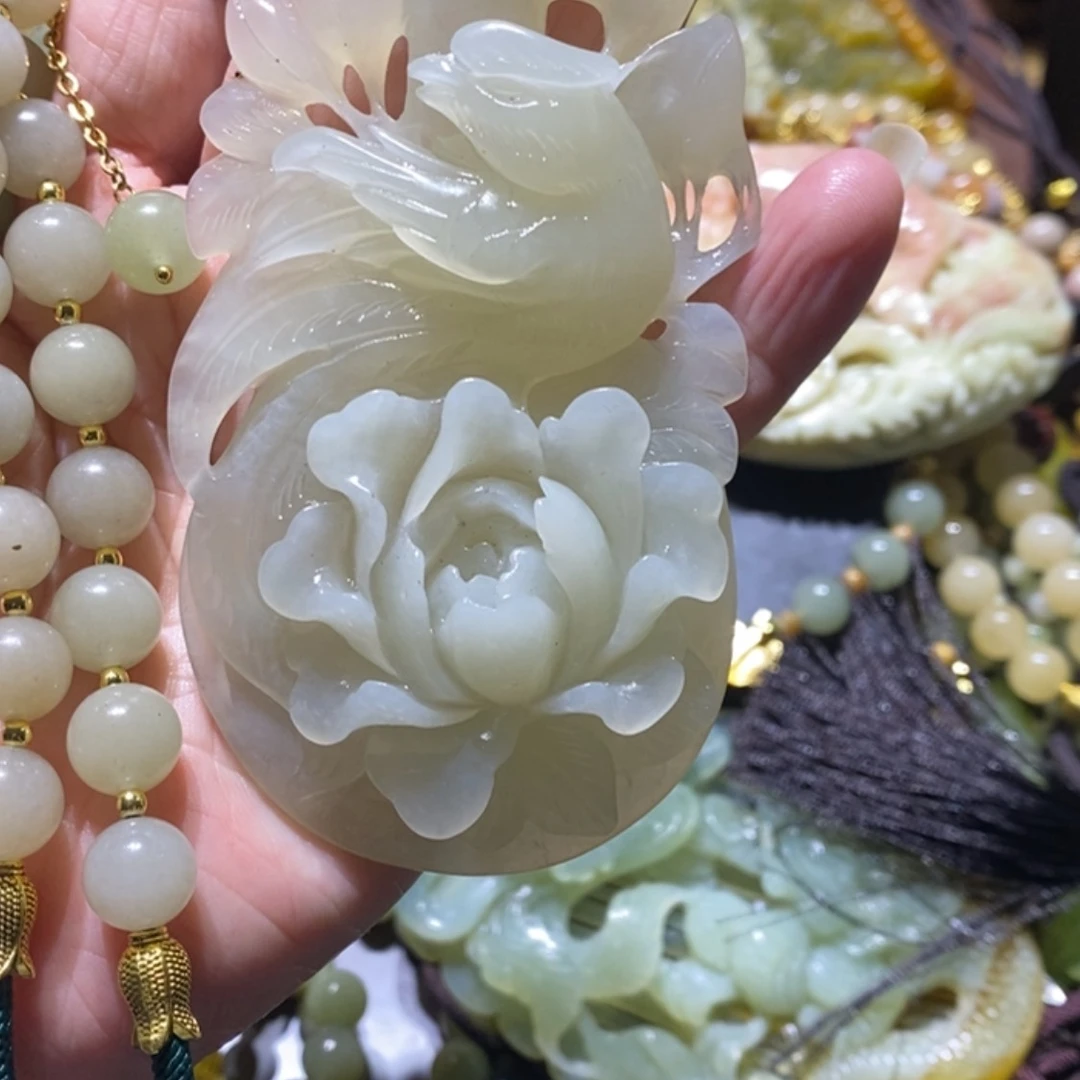 【闪购商品】岫玉毛衣链未镶嵌