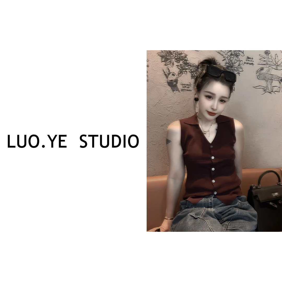 罗爷 · 【珀露】欧货翻领一排扣上衣T恤短袖女时尚百搭休闲夏季