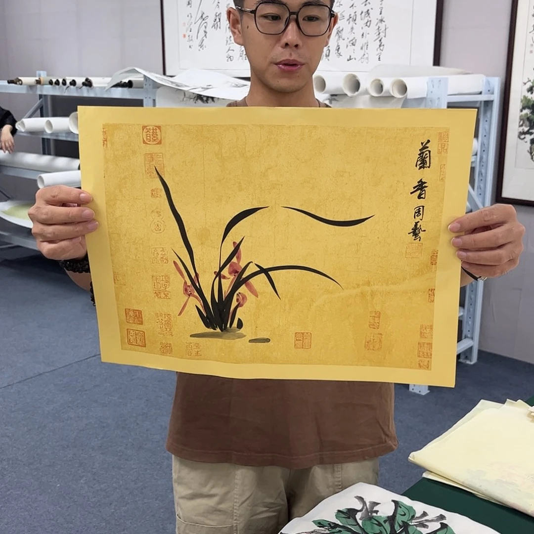 国画宣纸国画纯手绘作品