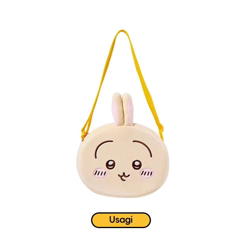 名创优品 Chiikawa系列毛绒斜挎包