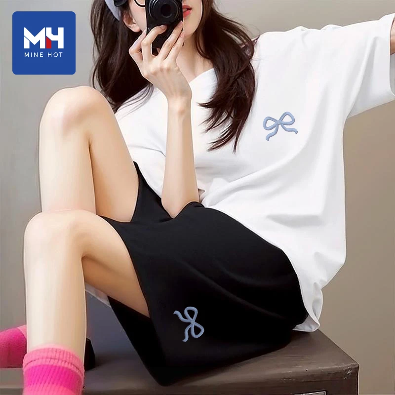 唐狮集团MH白色运动套装2025新款夏季短袖五分裤跑步休闲两件套P