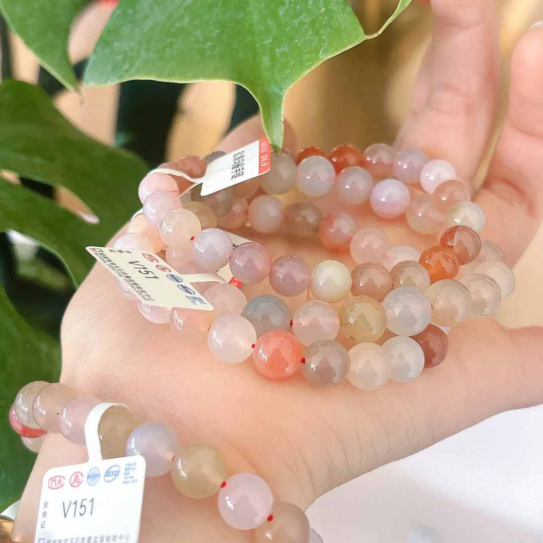 【阿波严选】天然玛瑙手链-V151-多样性发一