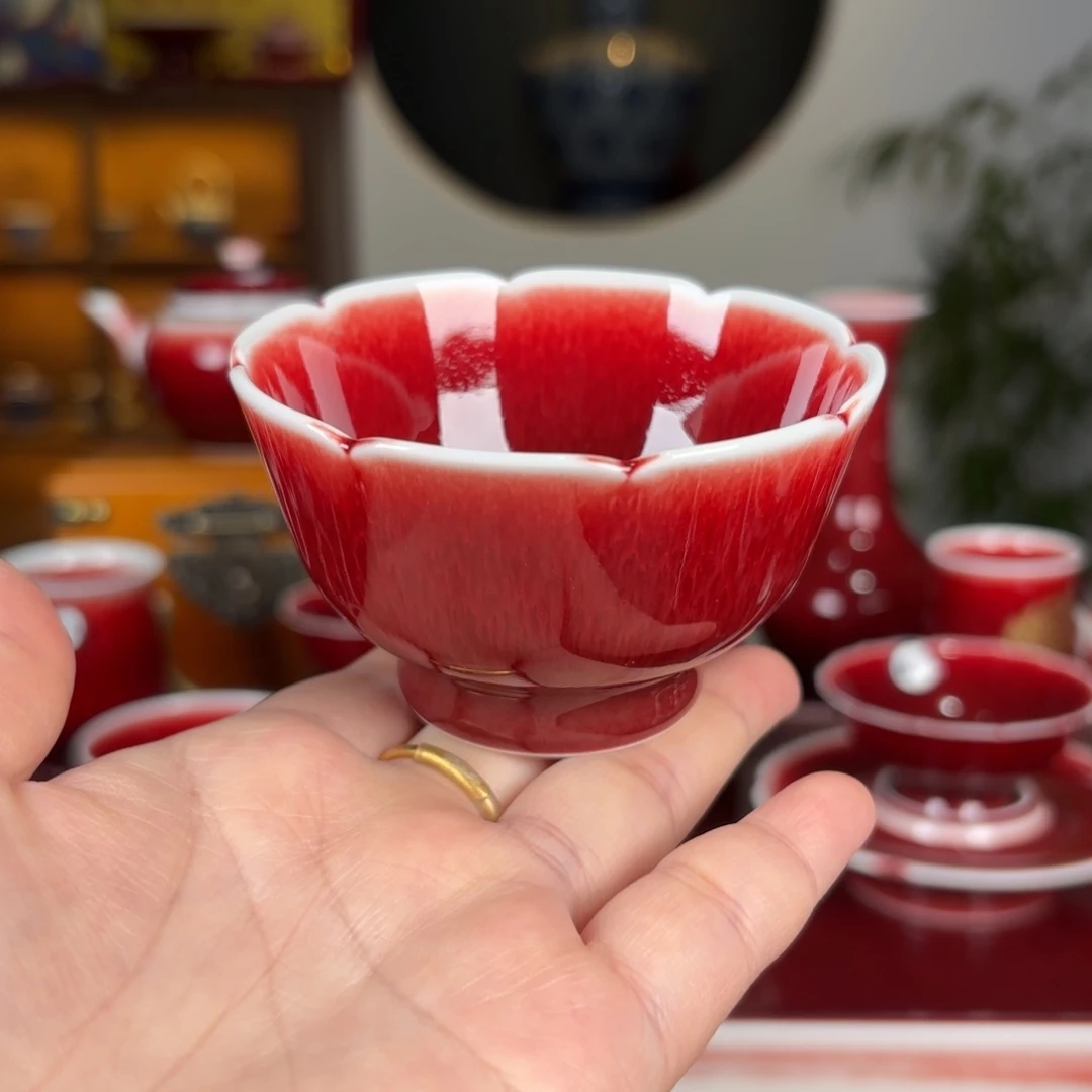 杯子景德镇高温原矿釉