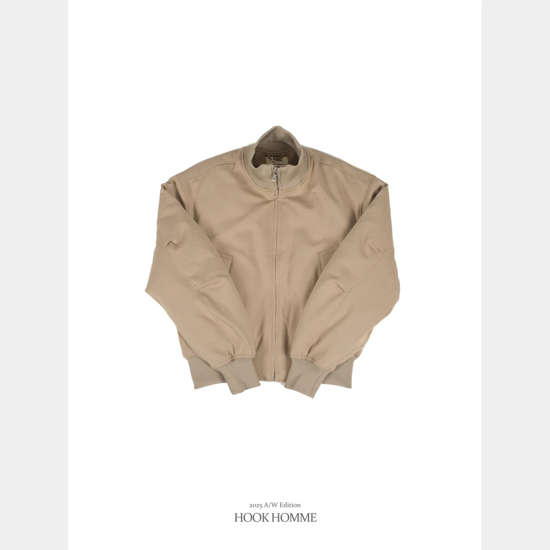 OW33/25AW90绒立领羽绒夹克外套百搭休闲极简质感设计师宽松纯色