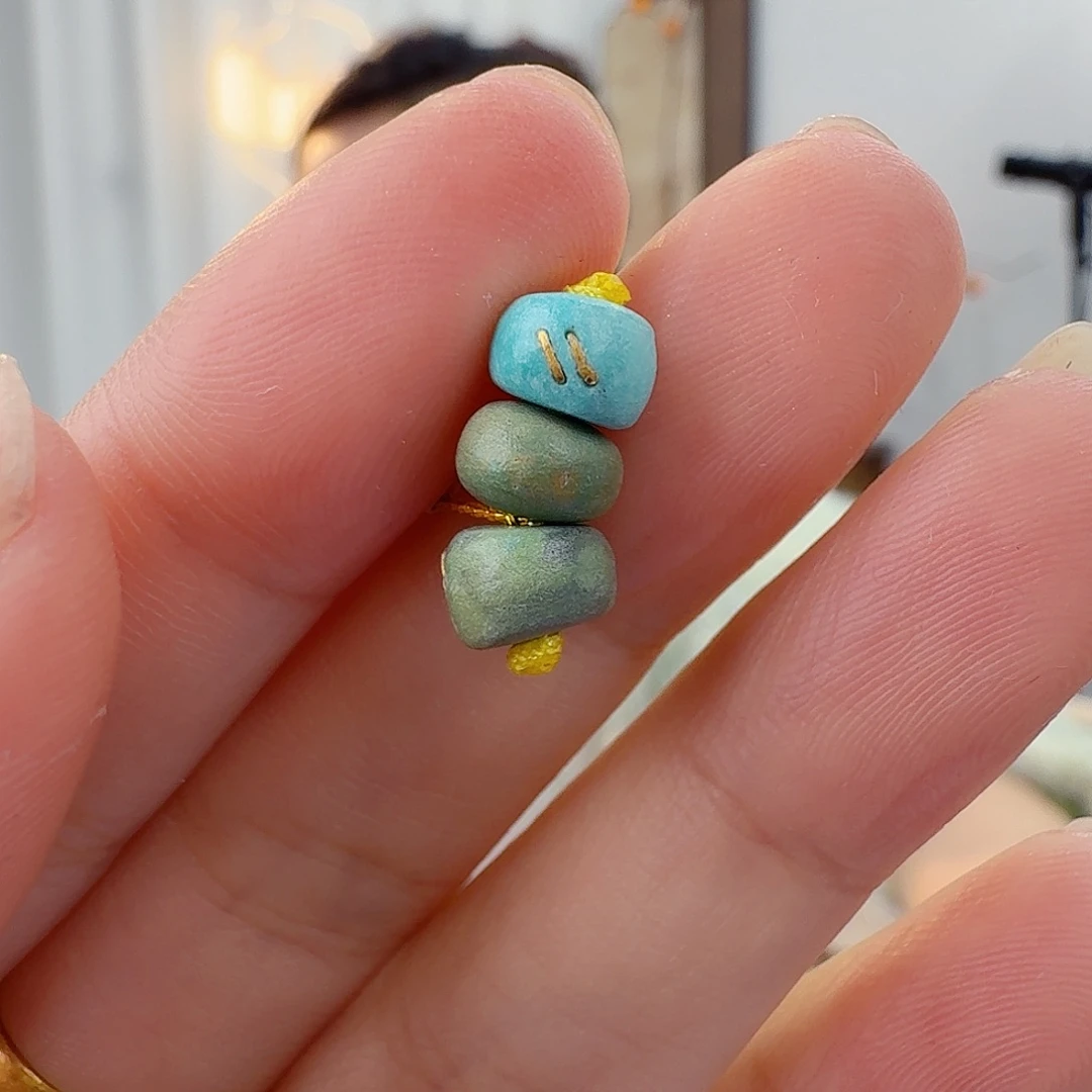 绿松石未镶嵌珠宝半成品